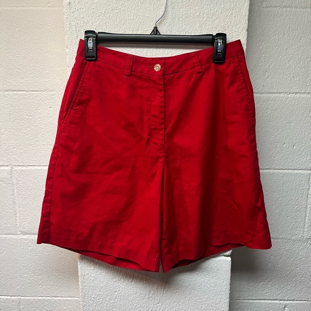Tommy Hilfiger Red Women's Golf Shorts